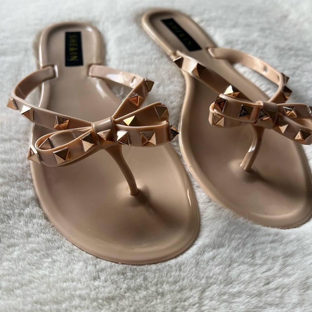 SHEIN studded sandals